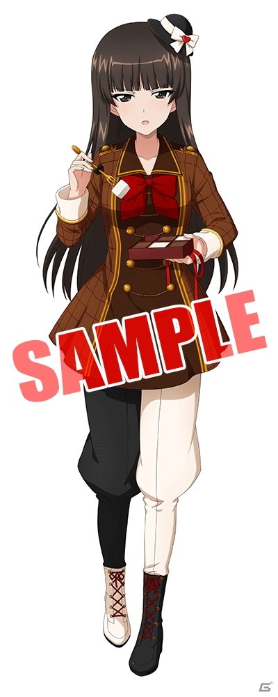 「ガールズ＆パンツァー 戦車道大作戦！」でバレンタイン衣装の西住みほや山郷あゆみが登場するガチャが配信！の画像5