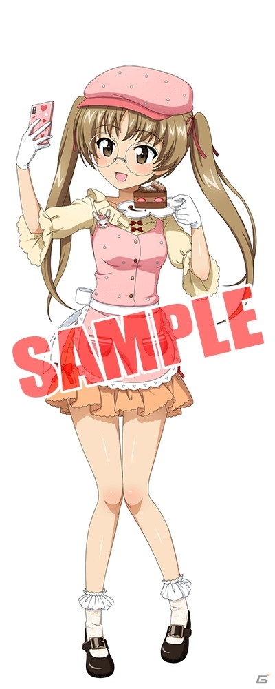 「ガールズ＆パンツァー 戦車道大作戦！」でバレンタイン衣装の西住みほや山郷あゆみが登場するガチャが配信！の画像6