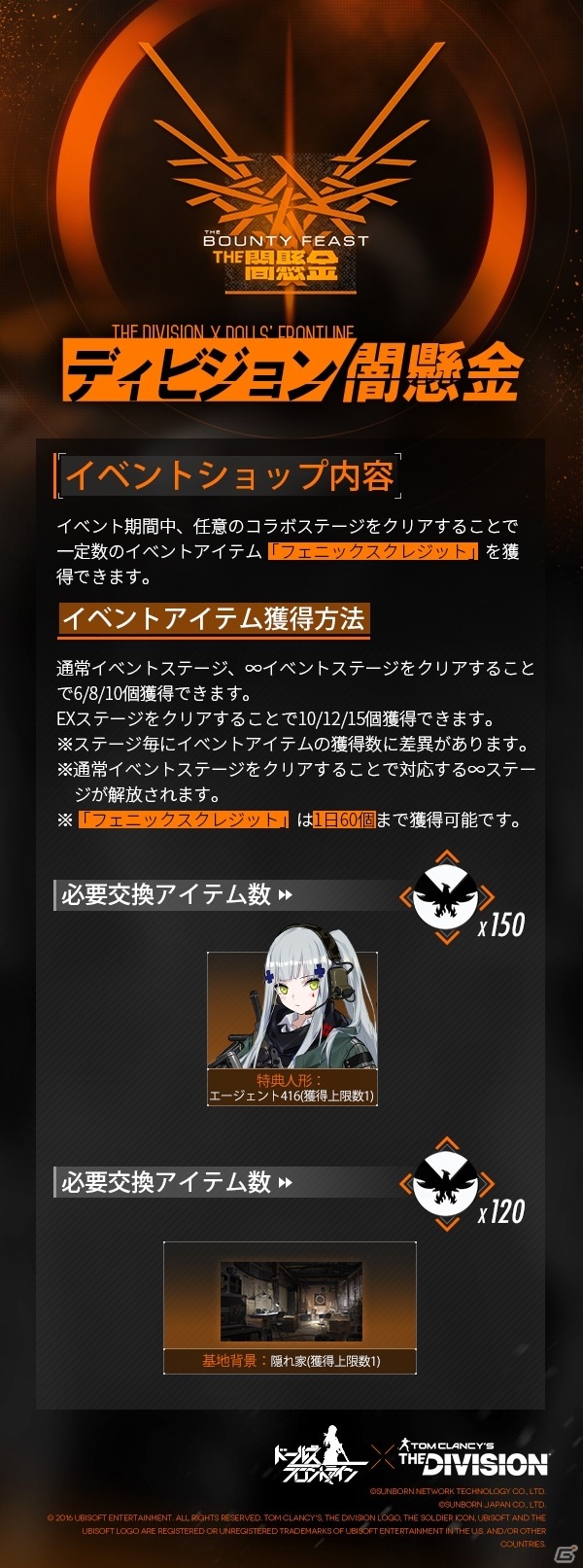 「ドールズフロントライン」ディビジョンコラボの詳細をまとめて紹介！エージェントVectorとエージェント416が限定人形として登場の画像7