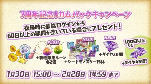 「メルクストーリア - 癒術士と鐘の音色 -」リリース7周年記念キャンペーン開催！の画像13