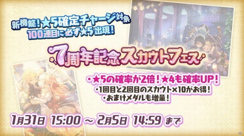 「メルクストーリア - 癒術士と鐘の音色 -」リリース7周年記念キャンペーン開催！の画像8