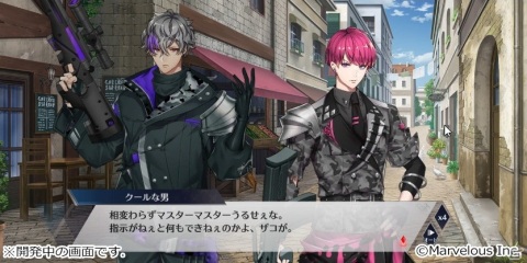 「千銃士:Rhodoknight」のゲーム画面とメインテーマソングを使用したOPムービーが初公開！の画像3