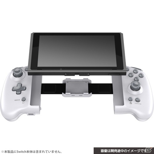 Switch本体を挟んで装着できる「ダブルスタイルコントローラー」に新色が登場！の画像2