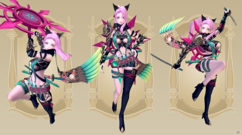 「幻想神域2 -AURA KINGDOM-」に新守護者「望月千代女」と乗り物「ハロウィンナイト」が登場！の画像2