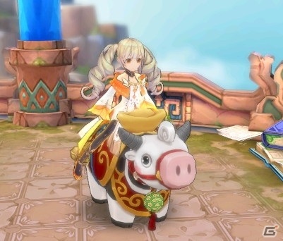 「Ash Tale -風の大陸-」で新春イベントが開催！ミニゲーム報酬に丑年モチーフの頭装備や乗り物が登場の画像4