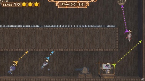ワイヤーアクションを駆使して巨塔に眠るお宝を盗み出せ！「シーフガールズカルテット」がSteam向けに配信開始の画像3