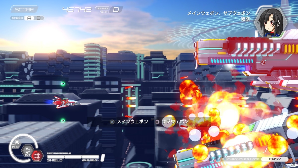 横スクロールシューティング「ナツキクロニクル」PS4版が近日発売！公式サイトがオープンの画像3