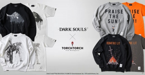 TORCH TORCH×「DARK SOULS」絶版となっていたコラボTシャツがアンコール版として復活！スウェットも登場の画像1