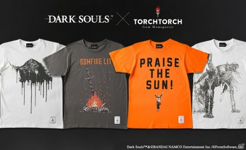 TORCH TORCH×「DARK SOULS」絶版となっていたコラボTシャツがアンコール版として復活！スウェットも登場の画像2