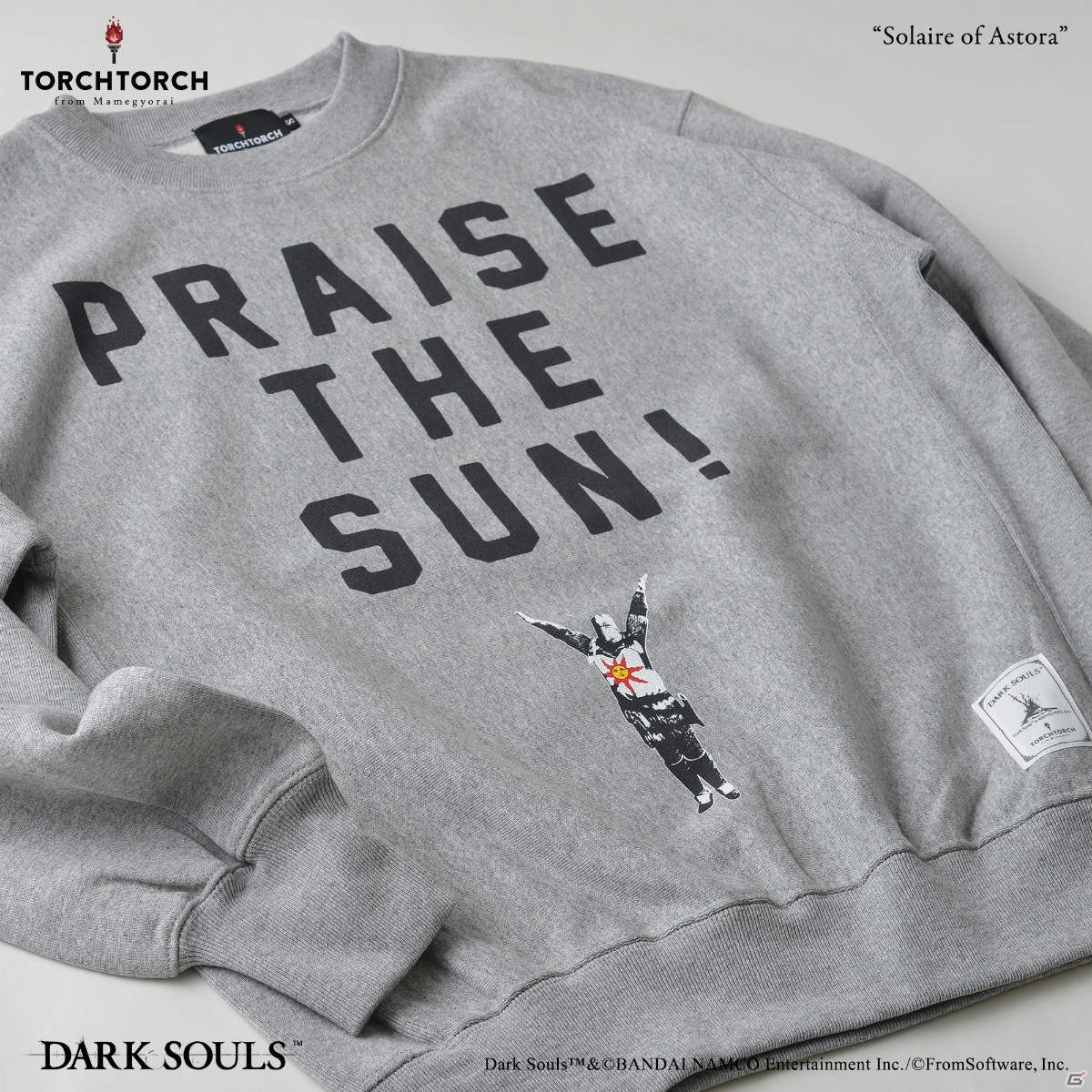 TORCH TORCH×「DARK SOULS」絶版となっていたコラボTシャツがアンコール版として復活！スウェットも登場の画像29