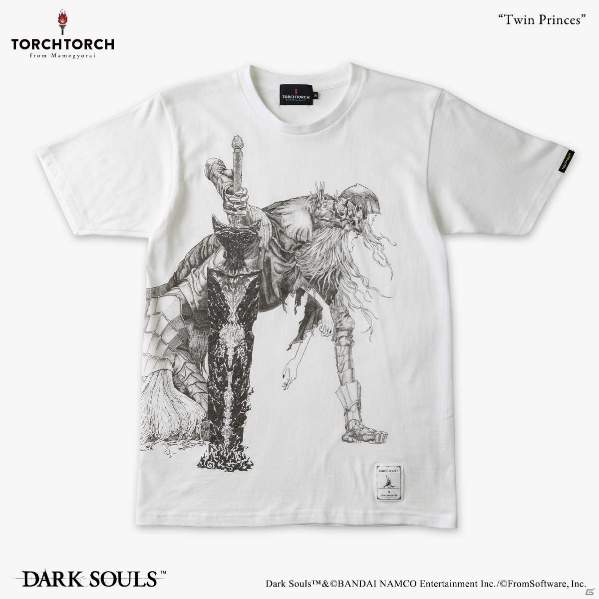 TORCH TORCH×「DARK SOULS」絶版となっていたコラボTシャツがアンコール版として復活！スウェットも登場の画像3