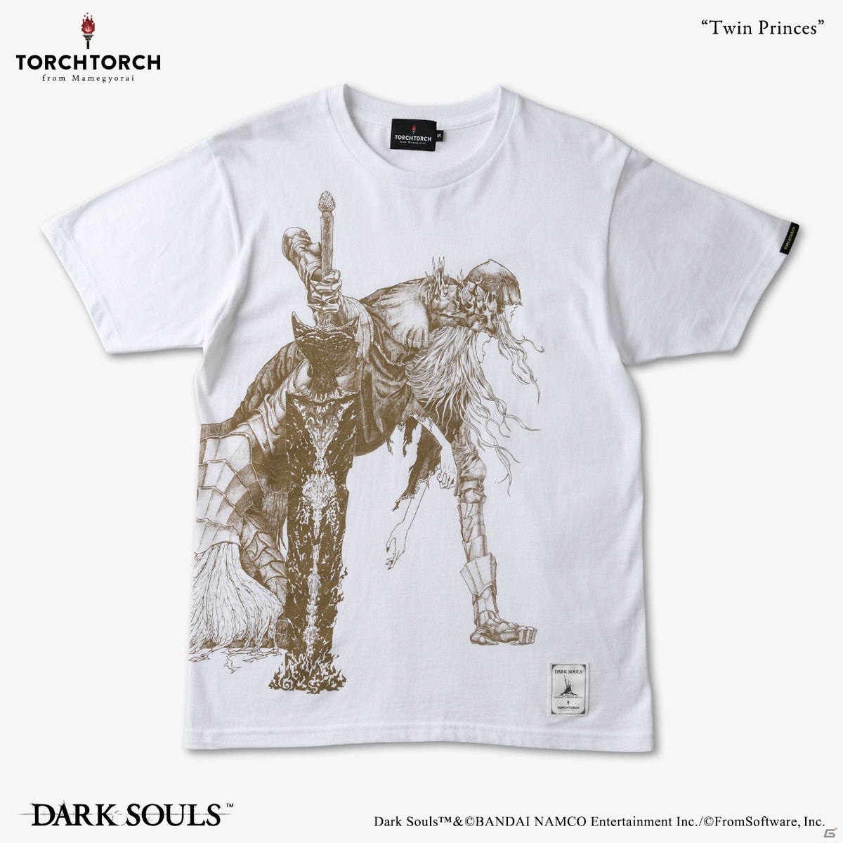 TORCH TORCH×「DARK SOULS」絶版となっていたコラボTシャツがアンコール版として復活！スウェットも登場の画像5