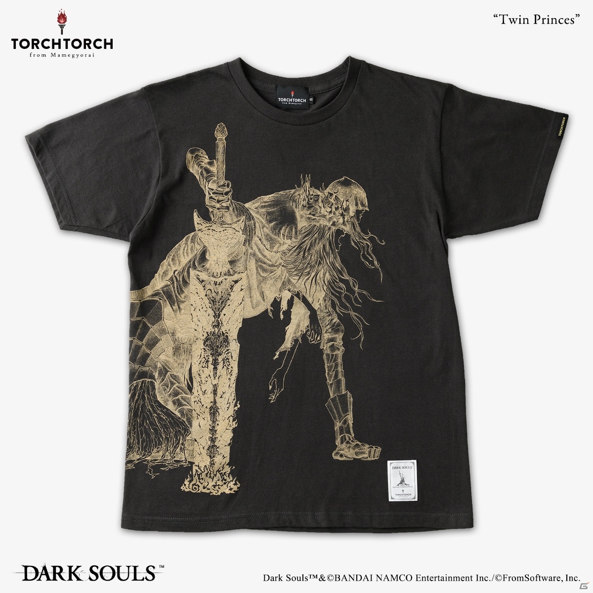TORCH TORCH×「DARK SOULS」絶版となっていたコラボTシャツがアンコール版として復活！スウェットも登場の画像7