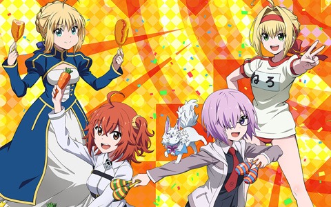 OVA「Fate/Grand Carnival」アルトリア＆ネロが登場する新キービジュアルが公開！