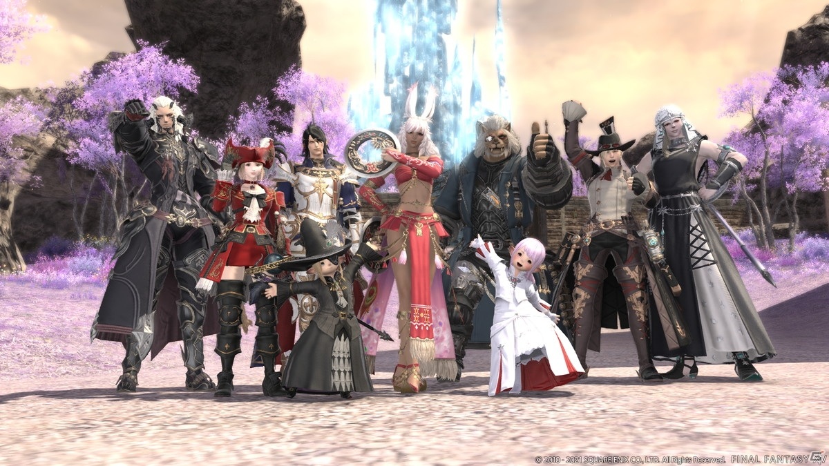 「ファイナルファンタジーXIV: 暁月のフィナーレ」発表を記念して“光の戦士”が車内広告をジャック！の画像13