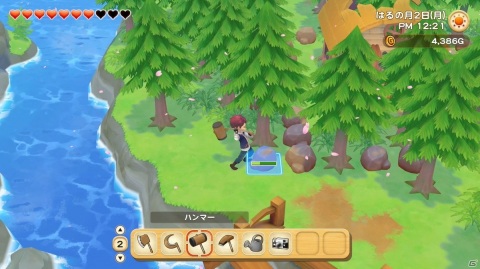 今度の「牧場物語」は森の開拓に街の発展へと大忙し！「牧場物語 オリーブタウンと希望の大地」インプレッションの画像12
