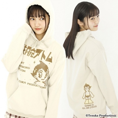 「鉄腕アトム」など手塚治虫作品がレトロゲーム機風デザインのパーカーやTシャツになって登場！渋谷MODIにて2月15日より発売の画像5