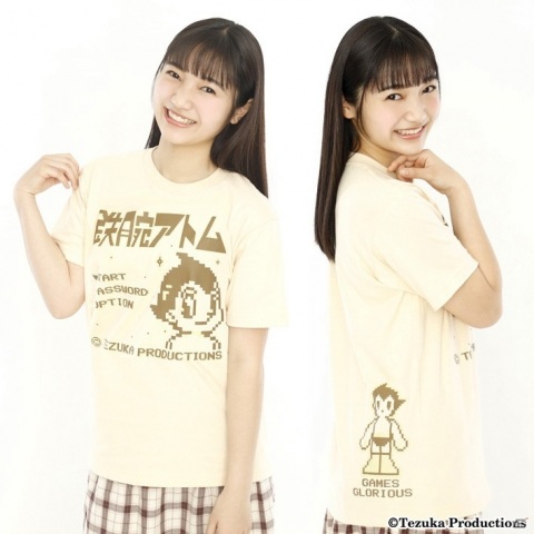 「鉄腕アトム」など手塚治虫作品がレトロゲーム機風デザインのパーカーやTシャツになって登場！渋谷MODIにて2月15日より発売の画像6
