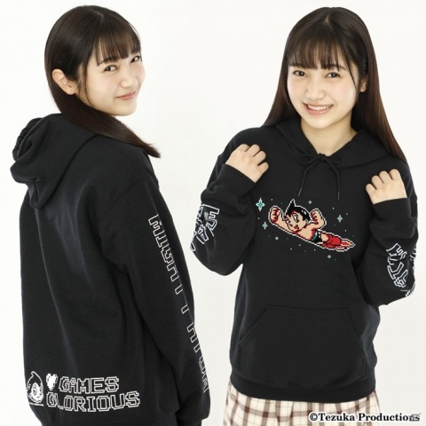 「鉄腕アトム」など手塚治虫作品がレトロゲーム機風デザインのパーカーやTシャツになって登場！渋谷MODIにて2月15日より発売の画像8