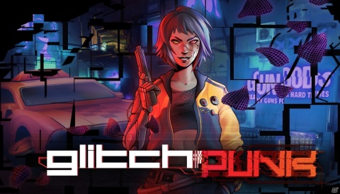 サイバーパンクをテーマにしたトップダウン視点のアクションゲーム「Glitchpunk」がSteamのアーリーアクセスで2021年前半に登場の画像1