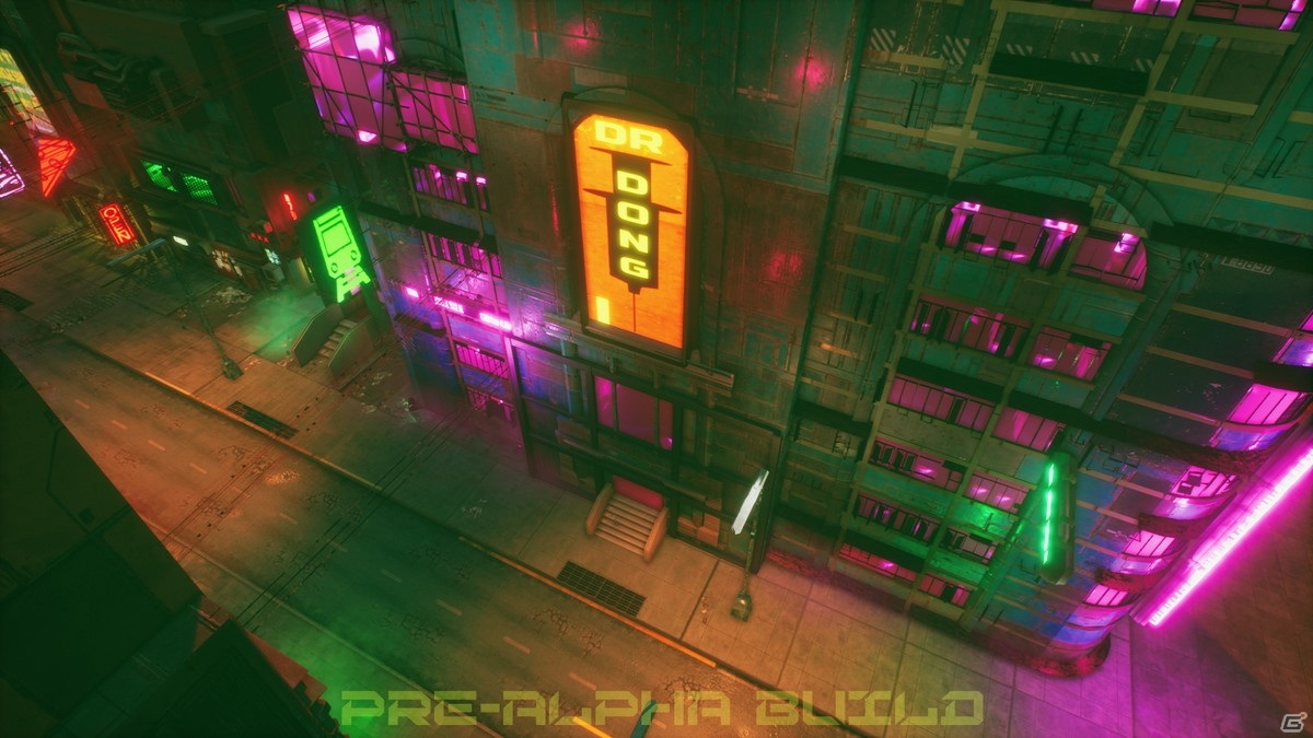 サイバーパンクをテーマにしたトップダウン視点のアクションゲーム「Glitchpunk」がSteamのアーリーアクセスで2021年前半に登場の画像9