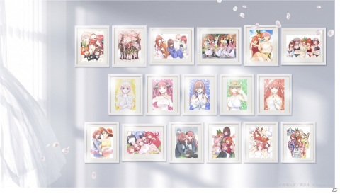 花嫁との最高の想い出が毎月手に入る！「五等分の花嫁 パートナーコレクション」開催の画像3