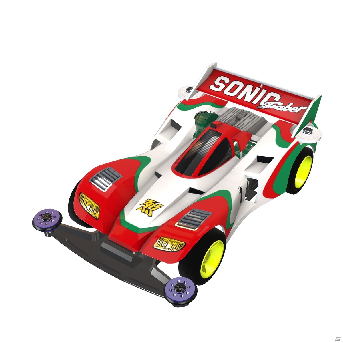 「ミニ四駆 超速グランプリ」2台の「セイバー」がプレミアム版となって登場！新ガシャシリーズ「プライムガシャ」が開催の画像3