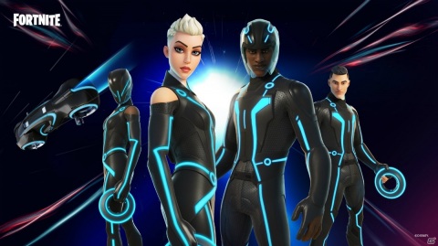 「フォートナイト」に「トロン」のコスチュームが登場!「エンド・オブ・ライン」コレクションがアイテムショップで配信の画像2