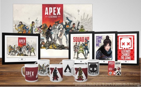 「Apex Legends」の新グッズが5月に発売！アイコンバッジやマグカップ、ポスターなど部屋を彩るアイテムがラインナップの画像1