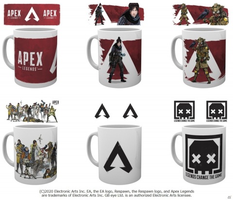 「Apex Legends」の新グッズが5月に発売！アイコンバッジやマグカップ、ポスターなど部屋を彩るアイテムがラインナップの画像3