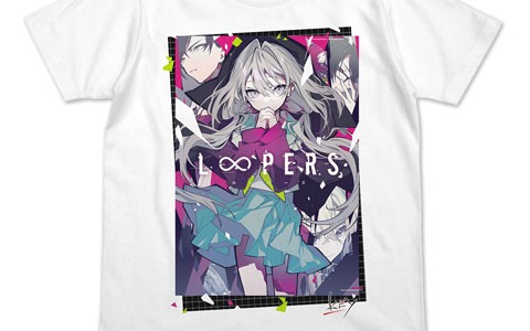 「LOOPERS」のビジュアルを使用した初回生産限定Tシャツとパスケースの予約受付が開始！