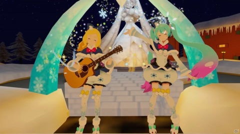 VRワールド「MIKU LAND β SNOW WORLD 2021」の公式レポートが到着！本日より「ミクランド特設展示」も開始の画像5