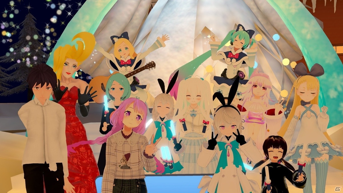 VRワールド「MIKU LAND β SNOW WORLD 2021」の公式レポートが到着！本日より「ミクランド特設展示」も開始の画像13