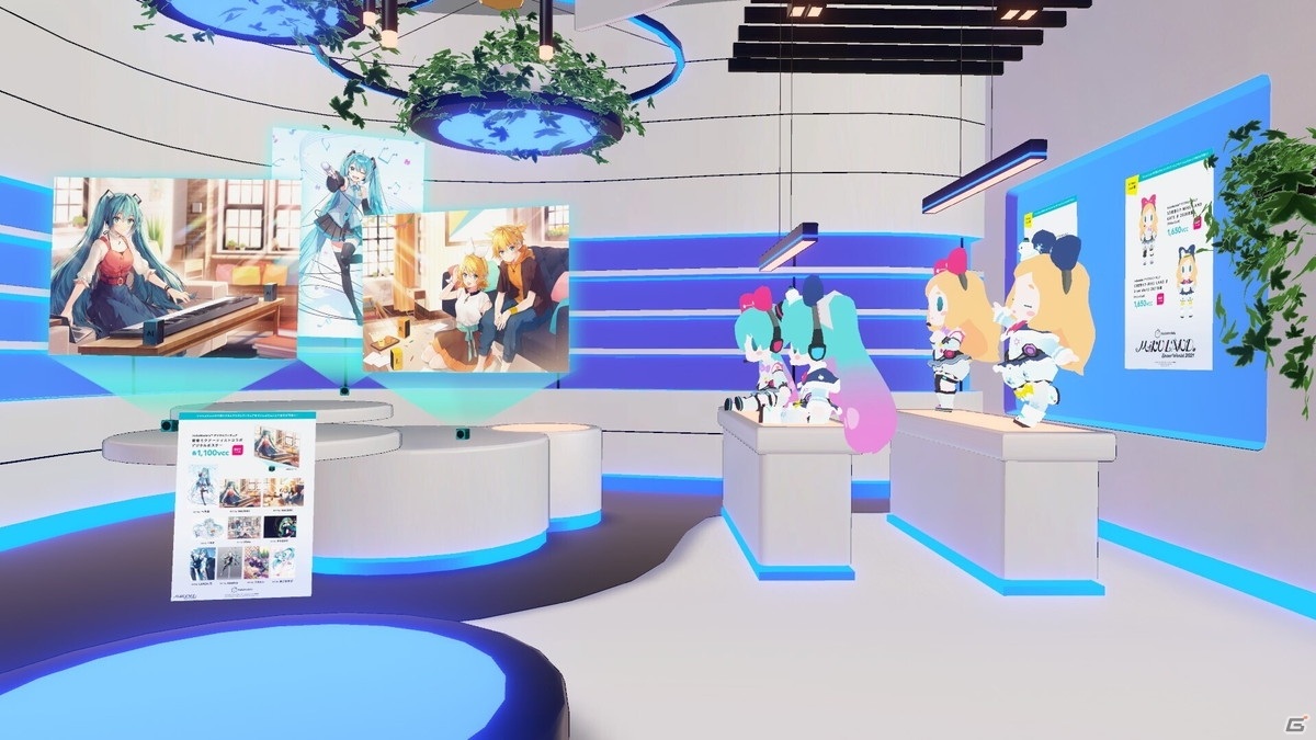 VRワールド「MIKU LAND β SNOW WORLD 2021」の公式レポートが到着！本日より「ミクランド特設展示」も開始の画像17