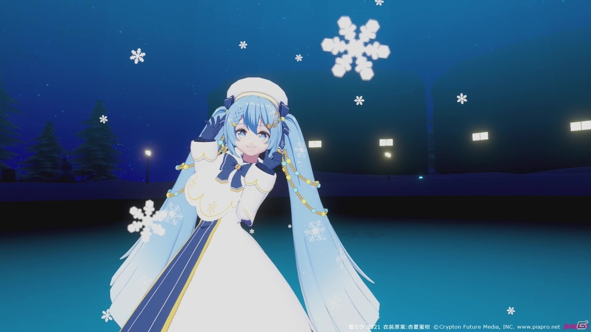 VRワールド「MIKU LAND β SNOW WORLD 2021」の公式レポートが到着！本日より「ミクランド特設展示」も開始の画像7