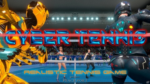 現実と同サイズのコートで遊べるVRテニスゲーム「CYBER TENNIS」がOculus Quest向けに配信開始！の画像1
