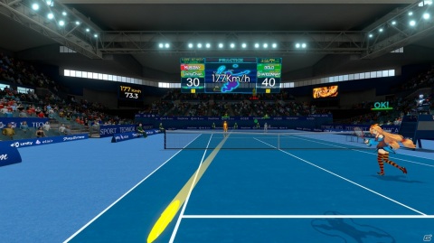 現実と同サイズのコートで遊べるvrテニスゲーム Cyber Tennis がoculus Quest向けに配信開始 ゲーム情報サイト Gamer