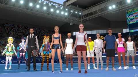 現実と同サイズのコートで遊べるVRテニスゲーム「CYBER TENNIS」がOculus Quest向けに配信開始！の画像4