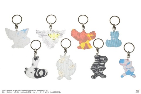 ポケモンシャツの端切れを使用したアクリルキーホルダーにイーブイやミュウ、ミュウツーなど32種が登場！の画像8