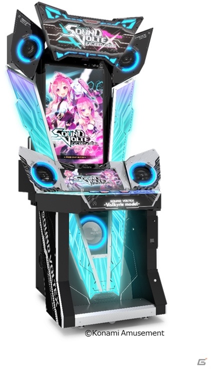 SOUND VOLTEX EXCEED GEAR」43インチ＆120Hzモニターを搭載した新モデルで先行稼働が順次開始！ | Gamer