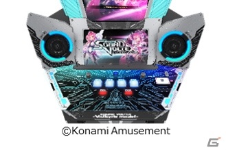 「SOUND VOLTEX EXCEED GEAR」43インチ＆120Hzモニターを搭載した新モデルで先行稼働が順次開始！の画像2