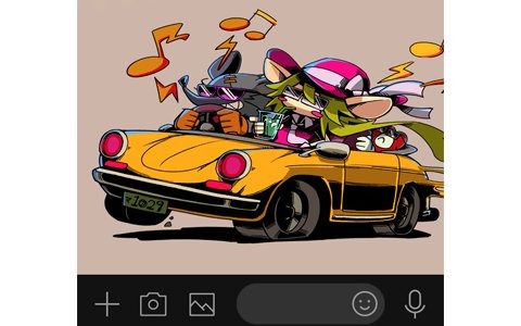 「MAD RAT DEAD」マッドラットたちの「LINE着せかえ」が登場！ポップとクールの2種類がラインナップ