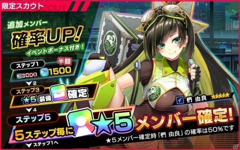 「凍京NECRO SUICIDE MISSION」で最大80連分の10連チケットがもらえる登録者数300万人突破記念キャンペーンが開始！の画像6