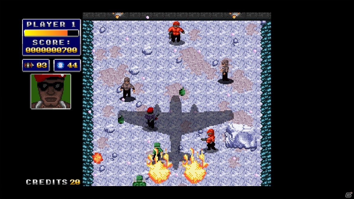 2人の特別兵士が戦場で大暴れ！レトロ風ACT「サンダーフラッシュ」がPS5/PS4/Switchで2月25日に発売の画像5
