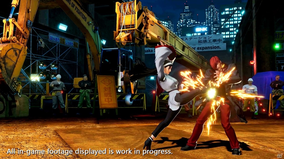 「THE KING OF FIGHTERS XV」神楽ちづるのキャラクタートレーラーが公開！草薙 京、八神 庵との「三種の神器チーム」結成もの画像2