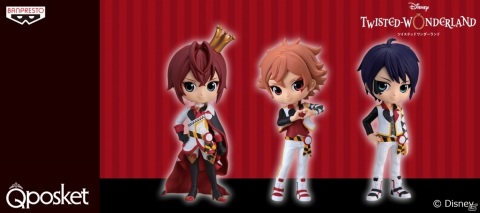 「ディズニー ツイステッドワンダーランド」のQ posket第1弾が2月26日より全国のゲームセンターに順次登場！の画像2