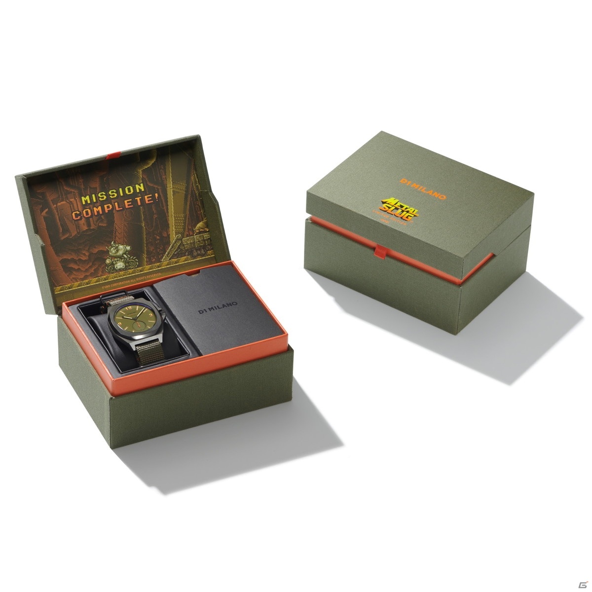 イタリアのファッションウォッチブランド“D1 MILANO”と「METAL SLUG」がコラボした限定モデルが登場！の画像8
