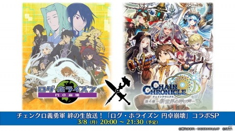 TVアニメ「ログ・ホライズン 円卓崩壊」と「チェインクロニクル 第4部 ―新世界の呼び声―」とのコラボイベント開催決定！の画像4
