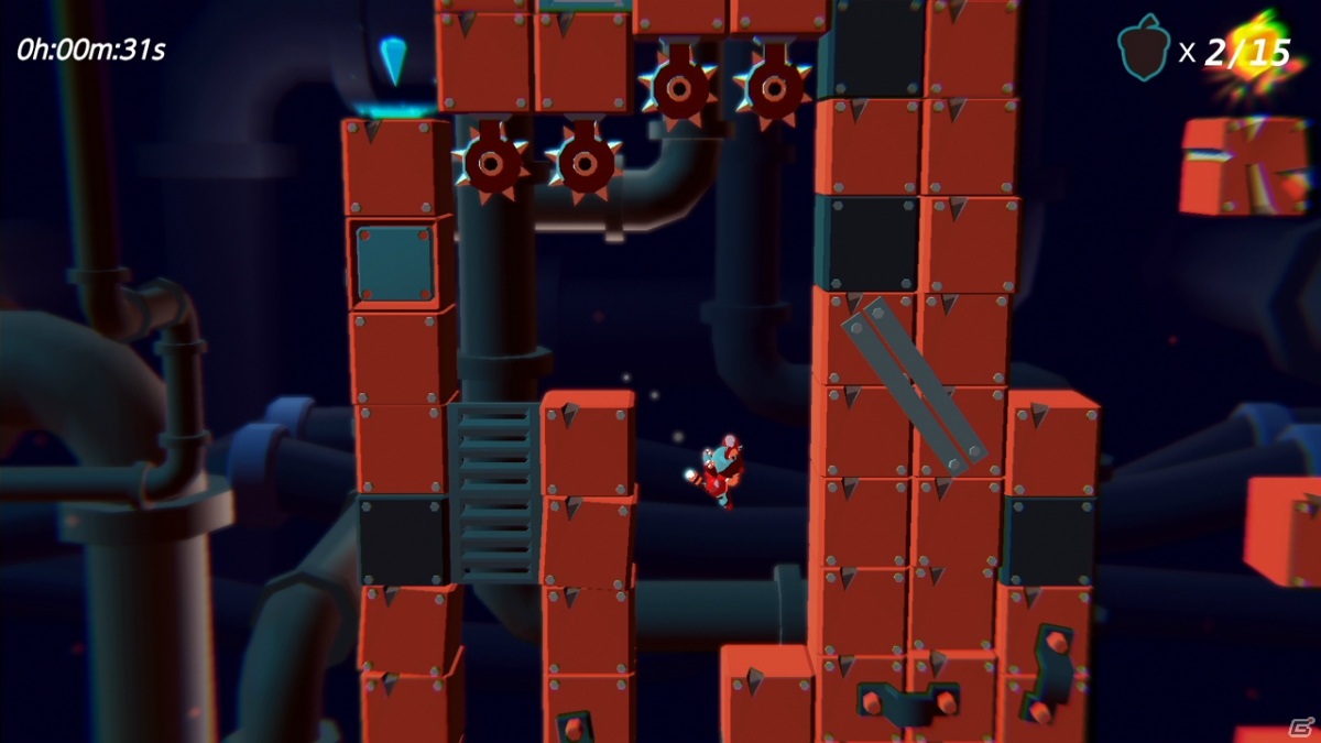 シンプル操作で謎や仕掛け満載のステージを冒険するアクションゲーム「ドトリ」がSwitchで配信開始！の画像4