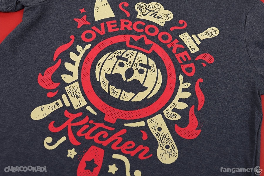 「Overcooked!」キッチンに立つときのファッションにオススメなオリジナルTシャツとピンバッジセットが発売！の画像4